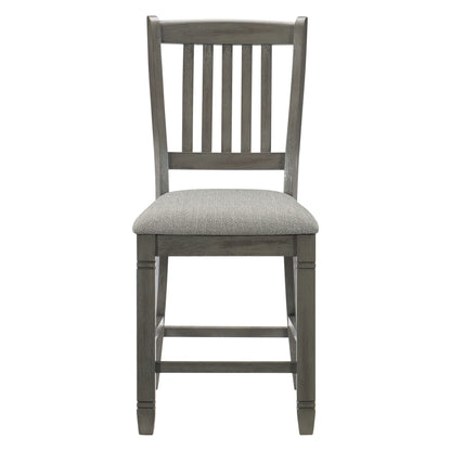 Granby Antique Gray Counter Chair, Set of 2 - 5627GY-24 - Bien Home Furniture &amp; Electronics