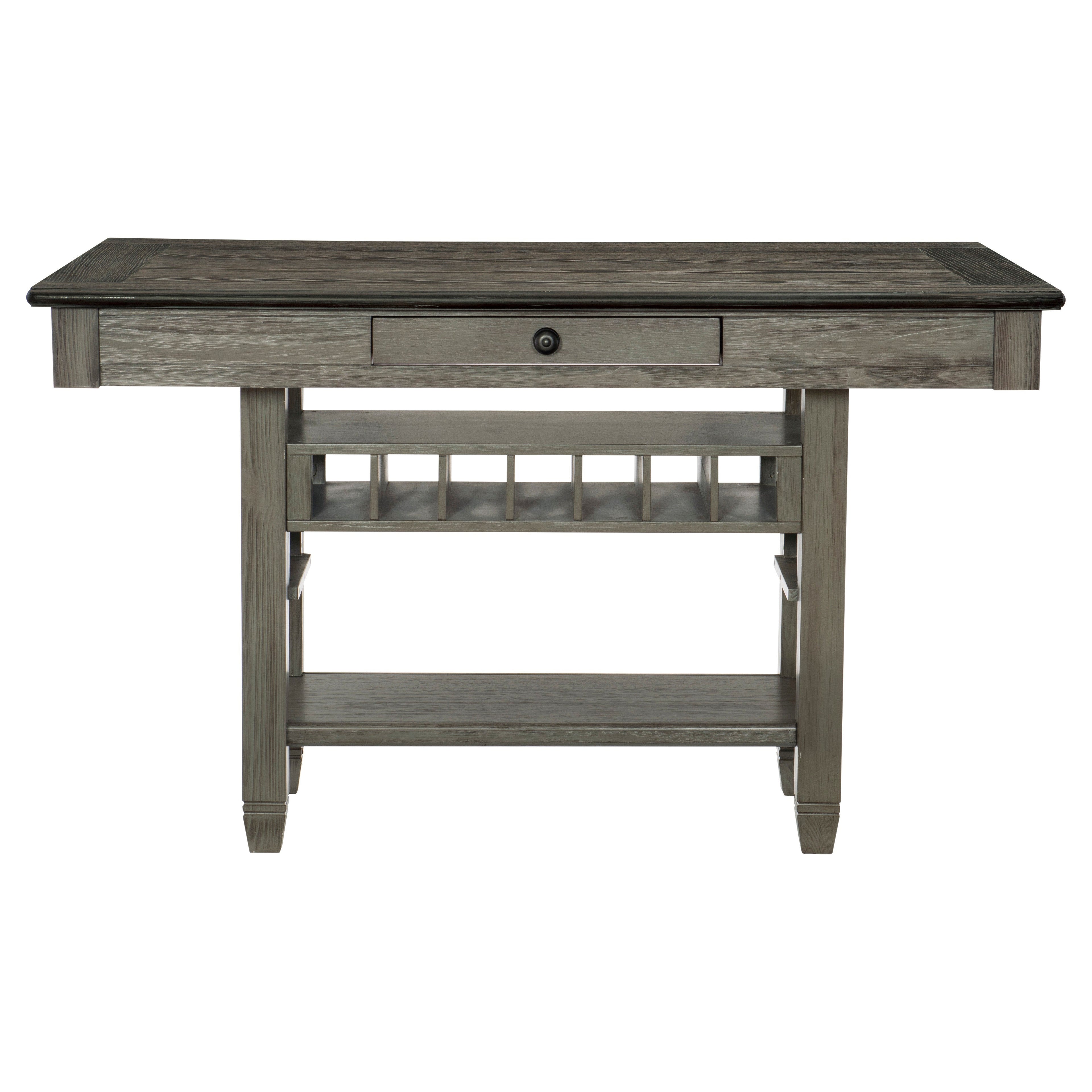 Granby Antique Gray Counter Height Set - SET | 5627GY-36 | 5627GY-36B | 5627GY-24(3) - Bien Home Furniture &amp; Electronics