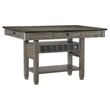 Granby Antique Gray Counter Height Table - SET | 5627GY-36 | 5627GY-36B - Bien Home Furniture & Electronics
