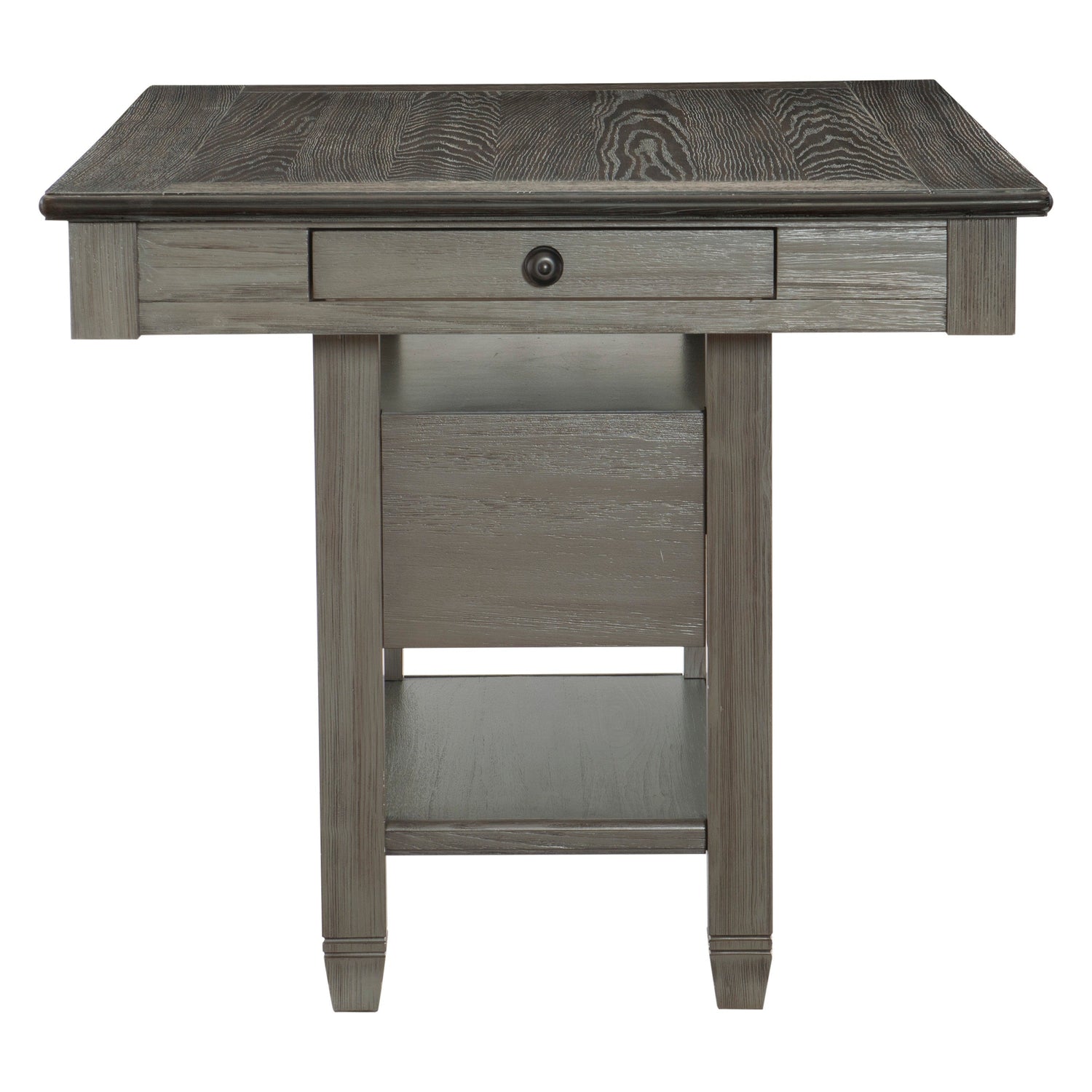 Granby Antique Gray Counter Height Table - SET | 5627GY-36 | 5627GY-36B - Bien Home Furniture &amp; Electronics