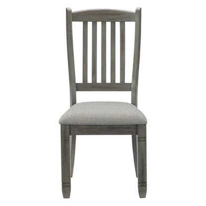 Granby Antique Gray Side Chair, Set of 2 - 5627GYS - Bien Home Furniture &amp; Electronics