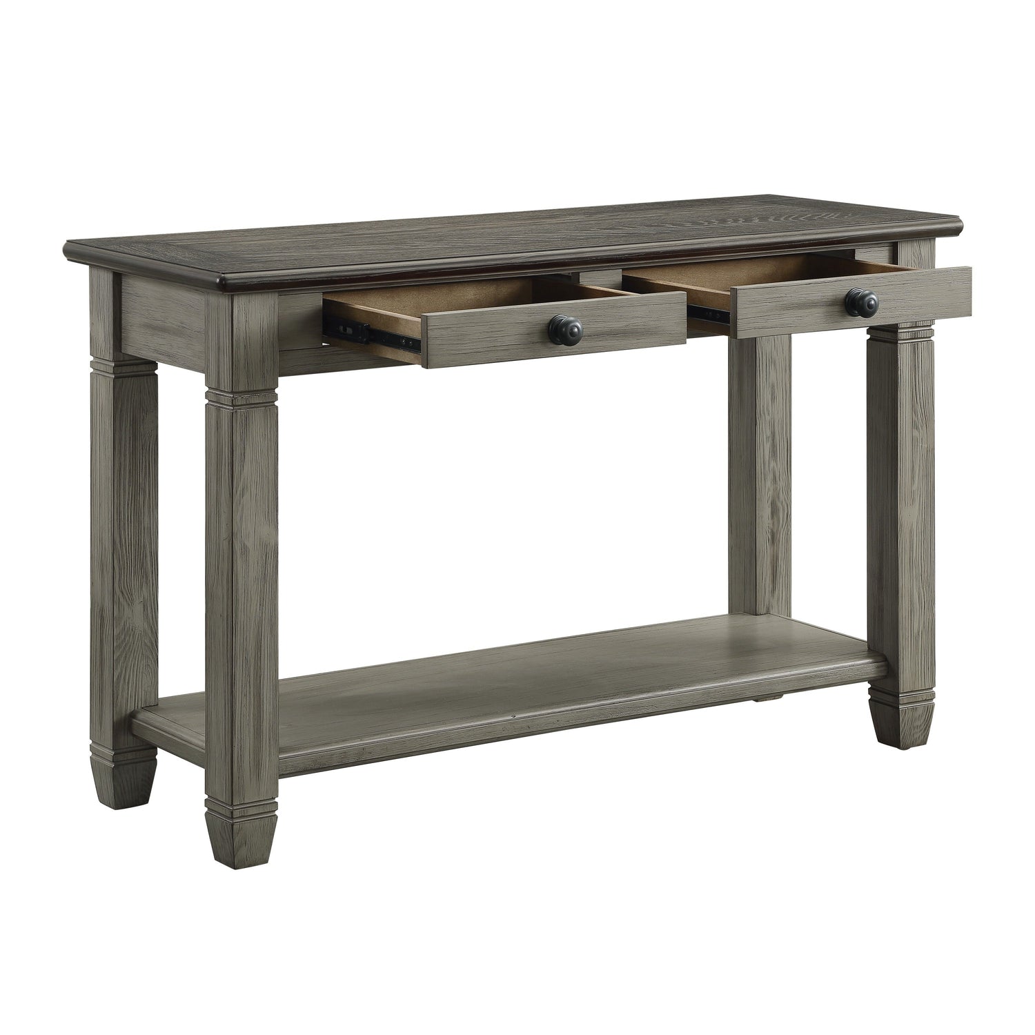 Granby Antique Gray Sofa Table - 5627GY-05 - Bien Home Furniture &amp; Electronics