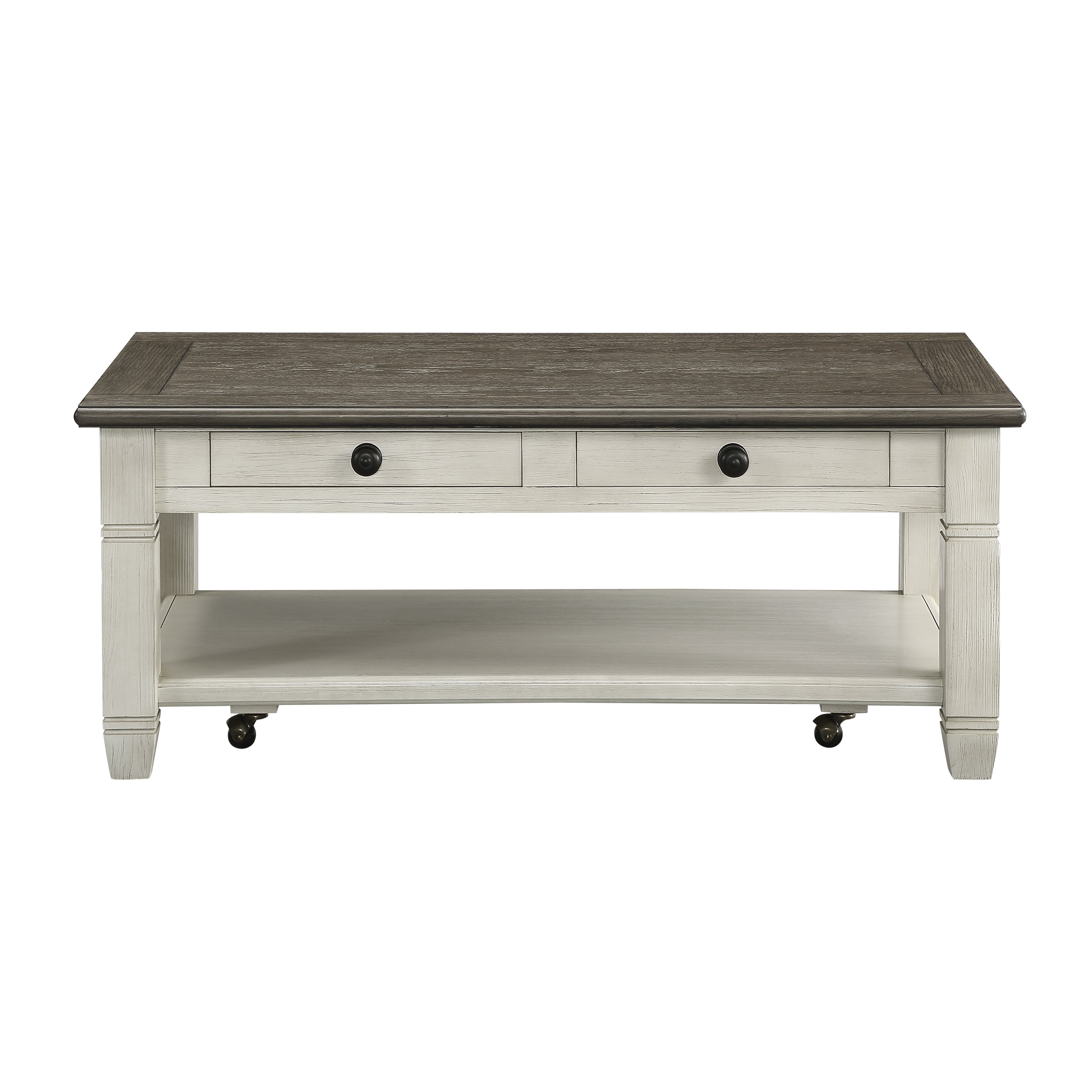 Granby Antique White Cocktail Table - 5627NW-30 - Bien Home Furniture &amp; Electronics