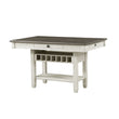 Granby Antique White Counter Height Table - SET | 5627NW-36 | 5627NW-36B - Bien Home Furniture & Electronics
