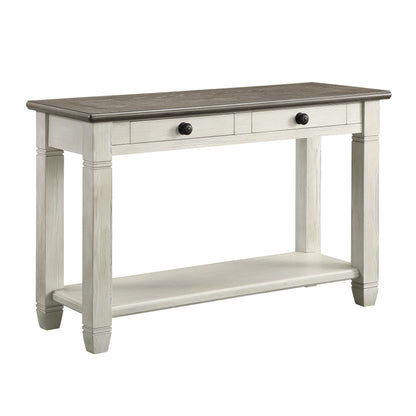 Granby Antique White Sofa Table - 5627NW-05 - Bien Home Furniture &amp; Electronics