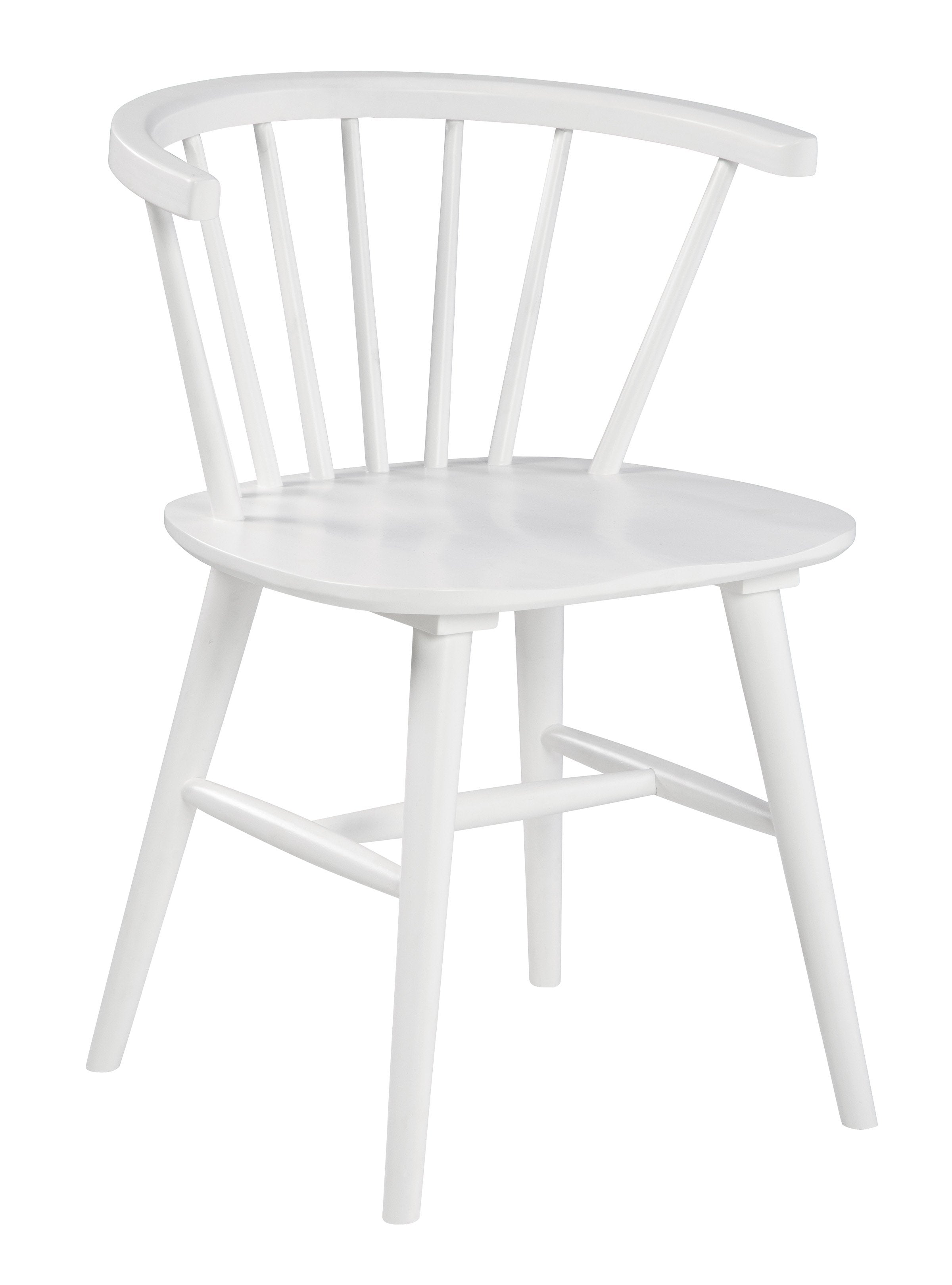 Grannen White 5-Piece Round Dining Set - SET | D407-15 | D407-01(2) - Bien Home Furniture &amp; Electronics
