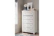 Grantoni White Chest of Drawers - B3290-245 - Bien Home Furniture & Electronics