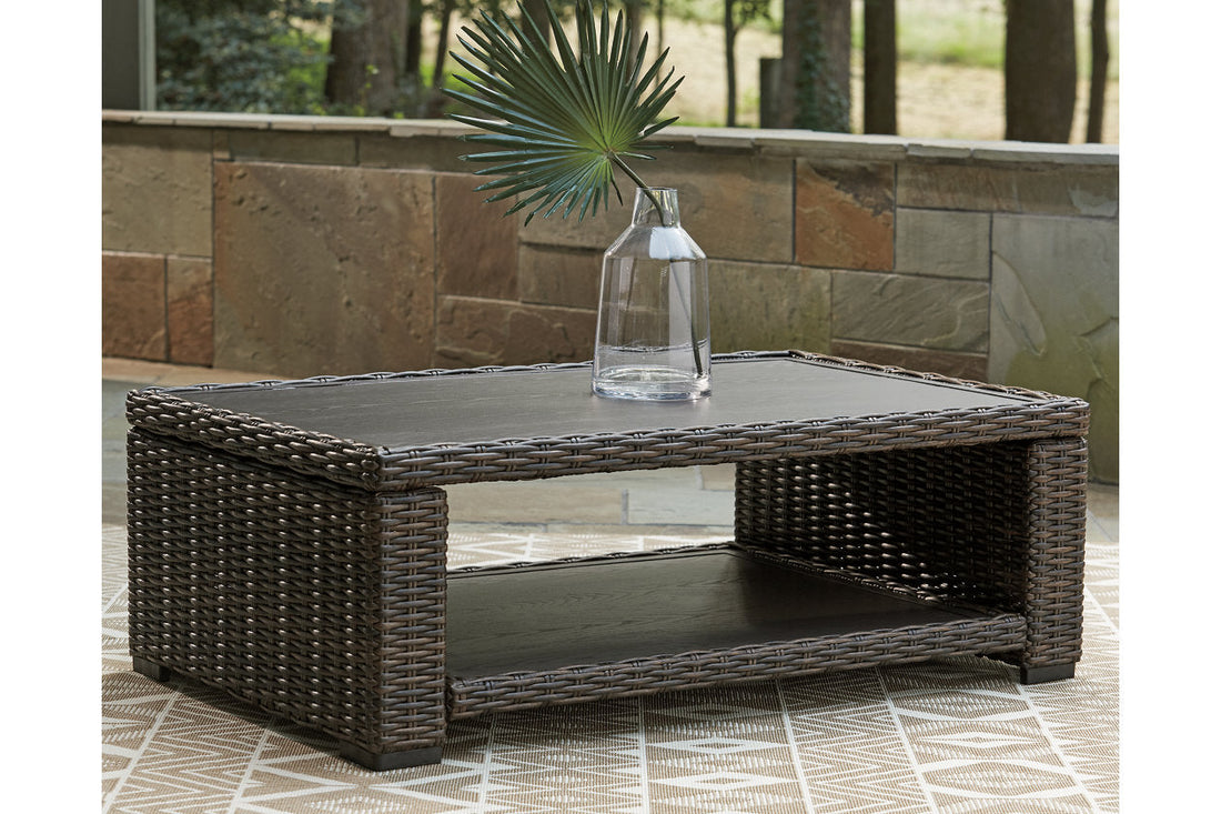 Grasson Lane Brown Coffee Table - P783-701 - Bien Home Furniture & Electronics