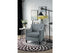 Graziso Gray Velvet Accent Chair - 1297GY-1NN - Bien Home Furniture & Electronics