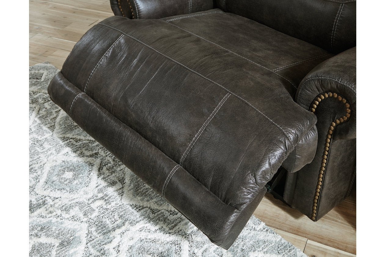 Grearview Charcoal Power Reclining Loveseat with Console - 6500518 - Bien Home Furniture &amp; Electronics