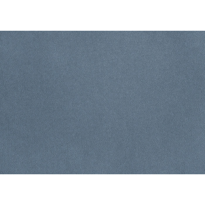 Greenway Blue Velvet Convertible Studio Sofa with Pull-out Bed - 9406NBU-3CL - Bien Home Furniture &amp; Electronics
