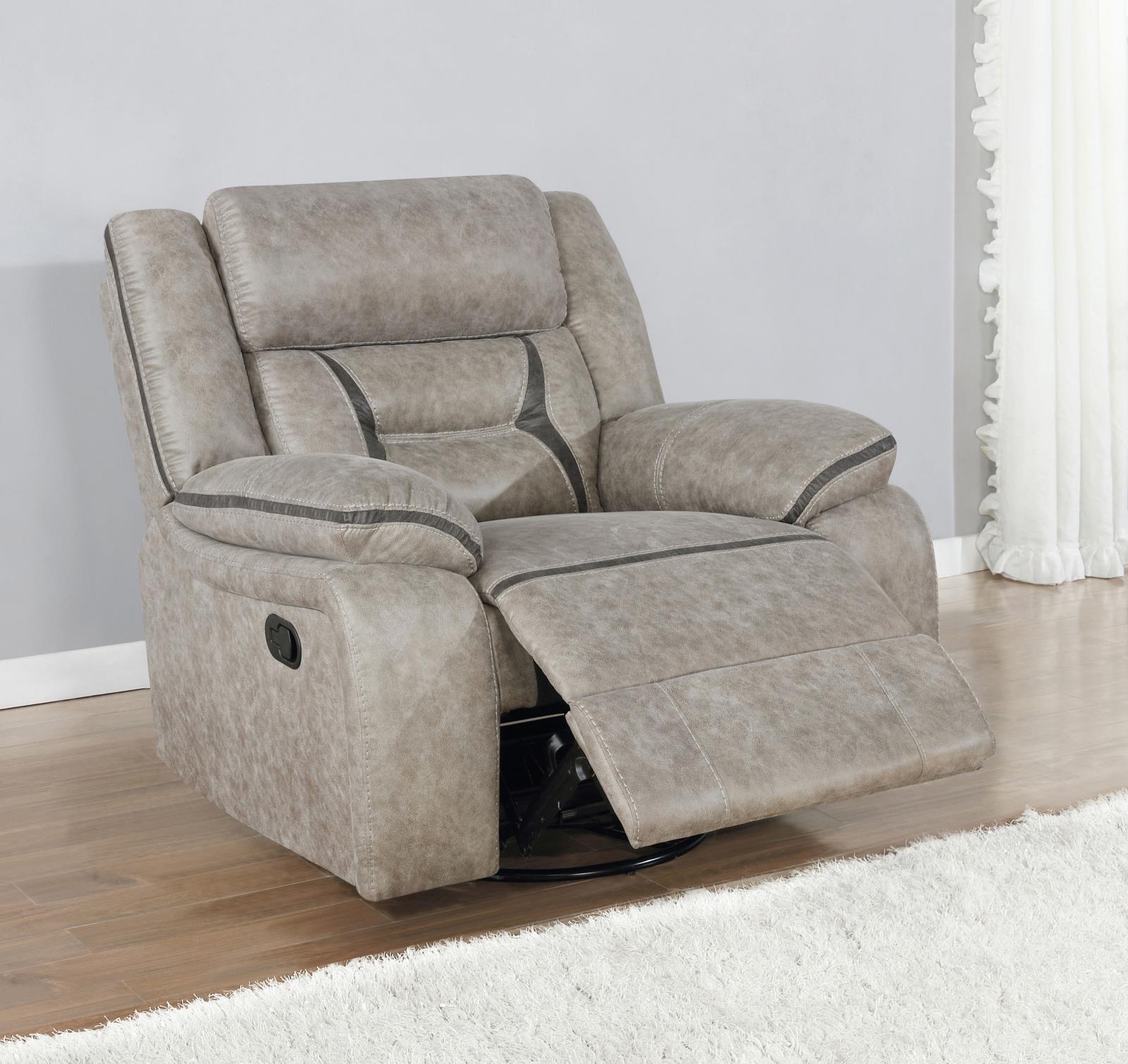 Greer Upholstered Tufted Living Room Set - 651351-S3 - Bien Home Furniture &amp; Electronics