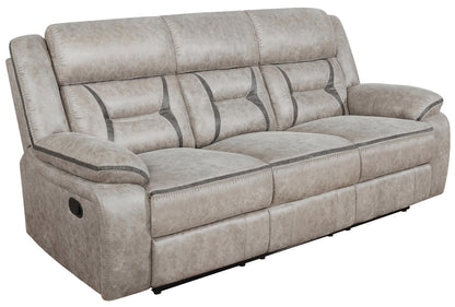 Greer Upholstered Tufted Living Room Set - 651351-S3 - Bien Home Furniture &amp; Electronics