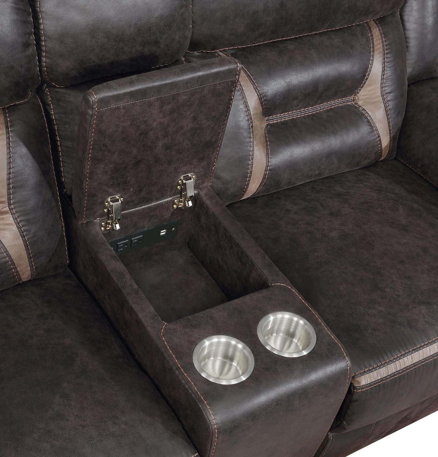 Greer Upholstered Tufted Living Room Set - 651354-S2 - Bien Home Furniture &amp; Electronics