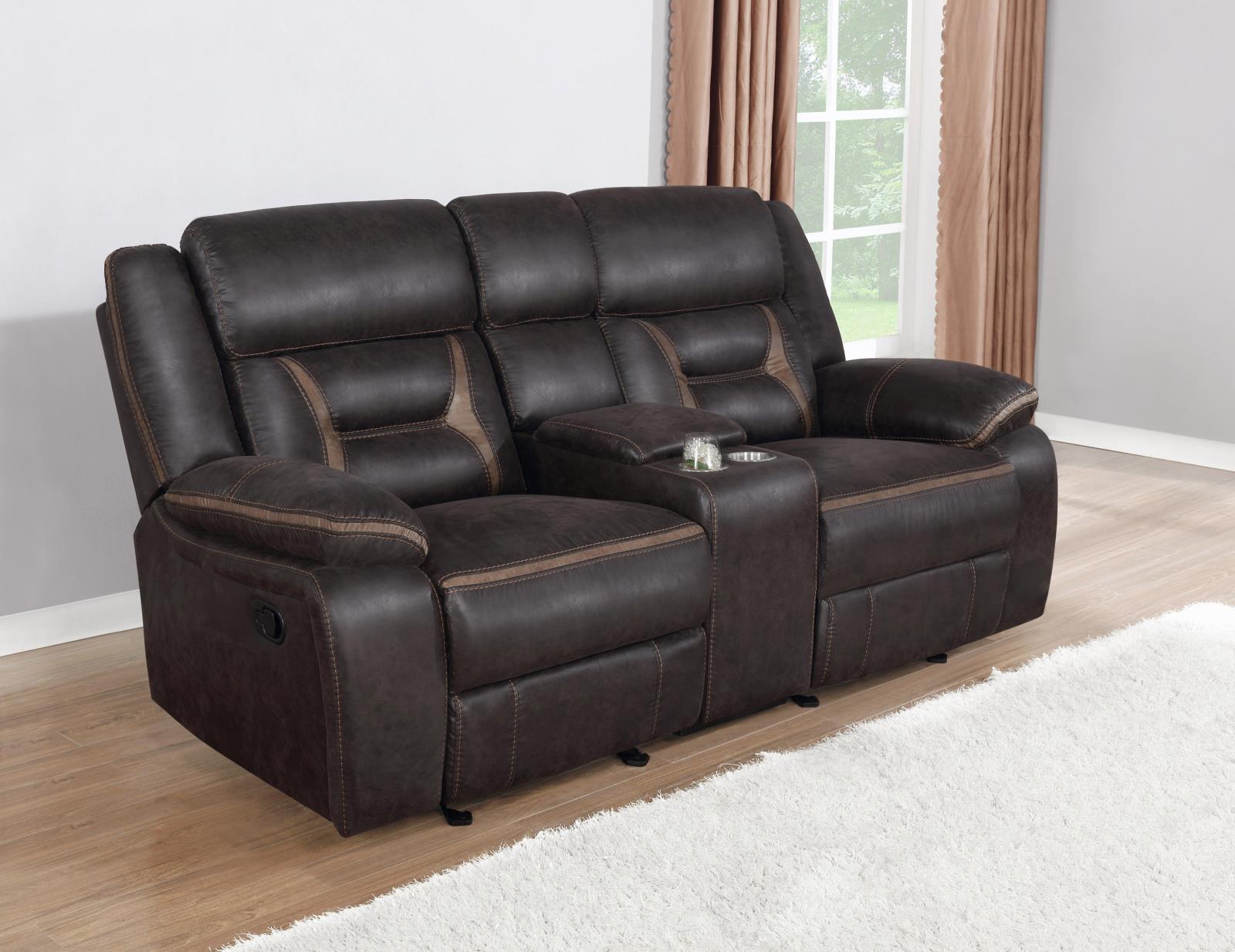 Greer Upholstered Tufted Living Room Set - 651354-S2 - Bien Home Furniture &amp; Electronics