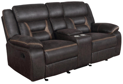 Greer Upholstered Tufted Living Room Set - 651354-S2 - Bien Home Furniture &amp; Electronics