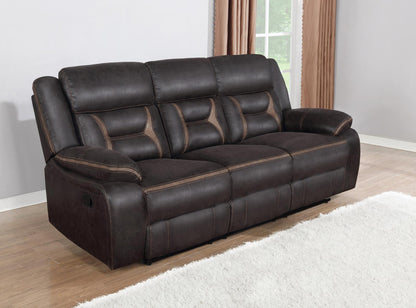 Greer Upholstered Tufted Living Room Set - 651354-S3 - Bien Home Furniture &amp; Electronics