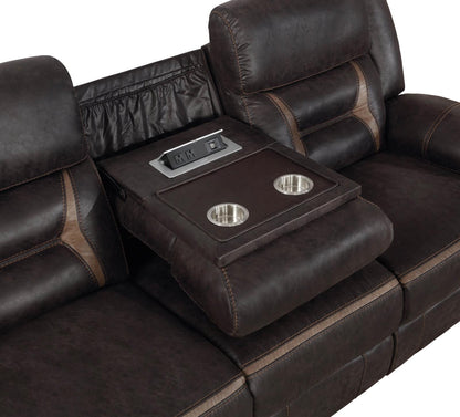 Greer Upholstered Tufted Living Room Set - 651354-S3 - Bien Home Furniture &amp; Electronics