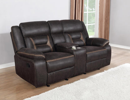 Greer Upholstered Tufted Living Room Set - 651354-S3 - Bien Home Furniture &amp; Electronics