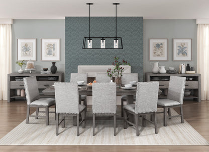 Gresham Gray Dining Table - 5760-90* - Bien Home Furniture &amp; Electronics