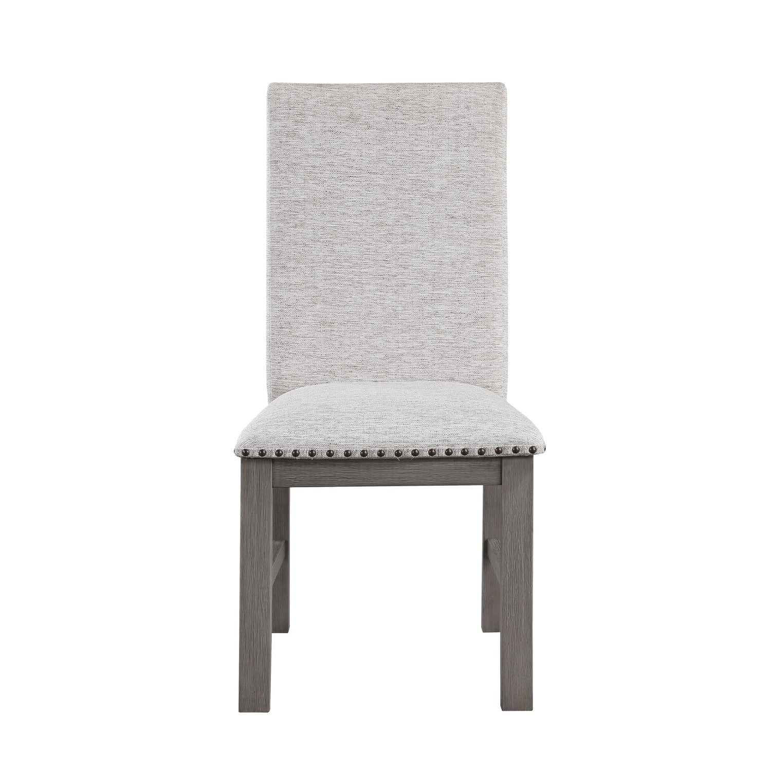 Gresham Gray Side Chair, Set of 2 - 5760S - Bien Home Furniture &amp; Electronics