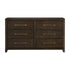 Griggs Dark Brown Dresser - 1669-5 - Bien Home Furniture & Electronics
