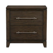 Griggs Dark Brown Nightstand - 1669-4 - Bien Home Furniture & Electronics