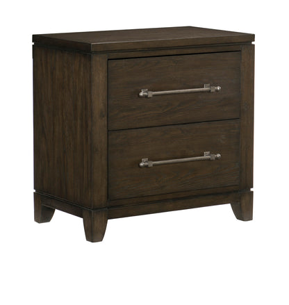 Griggs Dark Brown Nightstand - 1669-4 - Bien Home Furniture &amp; Electronics