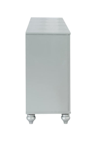 Gunnison Silver Metallic 6-Drawer Dresser - 223213 - Bien Home Furniture &amp; Electronics