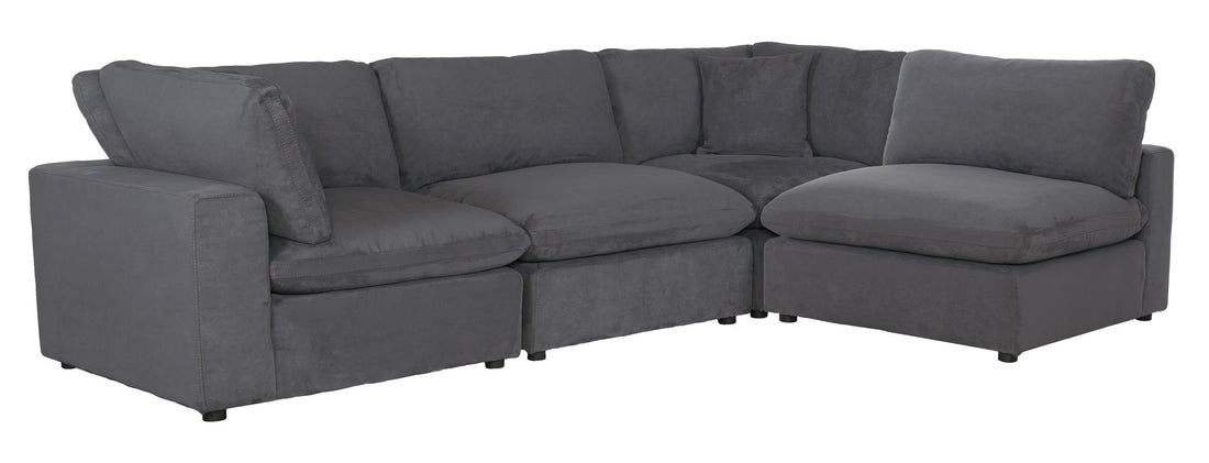 Guthrie Gray Modular 4-Piece Modular Sectional - 9546GY*4SC - Bien Home Furniture &amp; Electronics