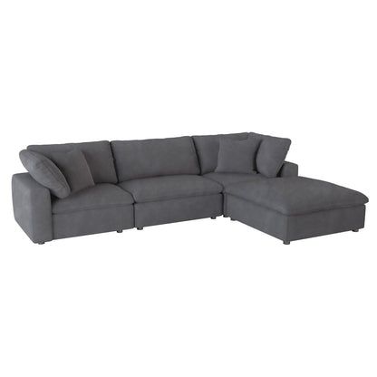 Guthrie Gray Modular 4-Piece Modular Sofa Chaise - 9546GY*4OT - Bien Home Furniture &amp; Electronics