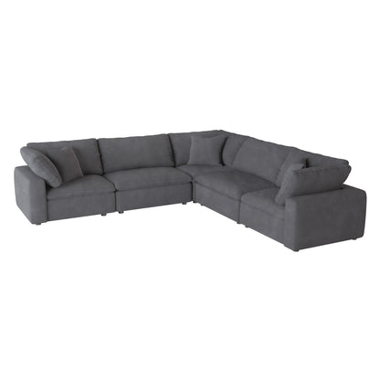 Guthrie Gray Modular 5-Piece Modular Sectional - 9546GY*5SC - Bien Home Furniture &amp; Electronics