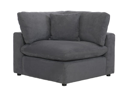 Guthrie Gray Modular 5-Piece Modular Sectional with Ottoman - 9546GY*5OT - Bien Home Furniture &amp; Electronics