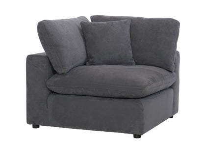 Guthrie Gray Modular 5-Piece Modular Sectional with Ottoman - 9546GY*5OT - Bien Home Furniture &amp; Electronics
