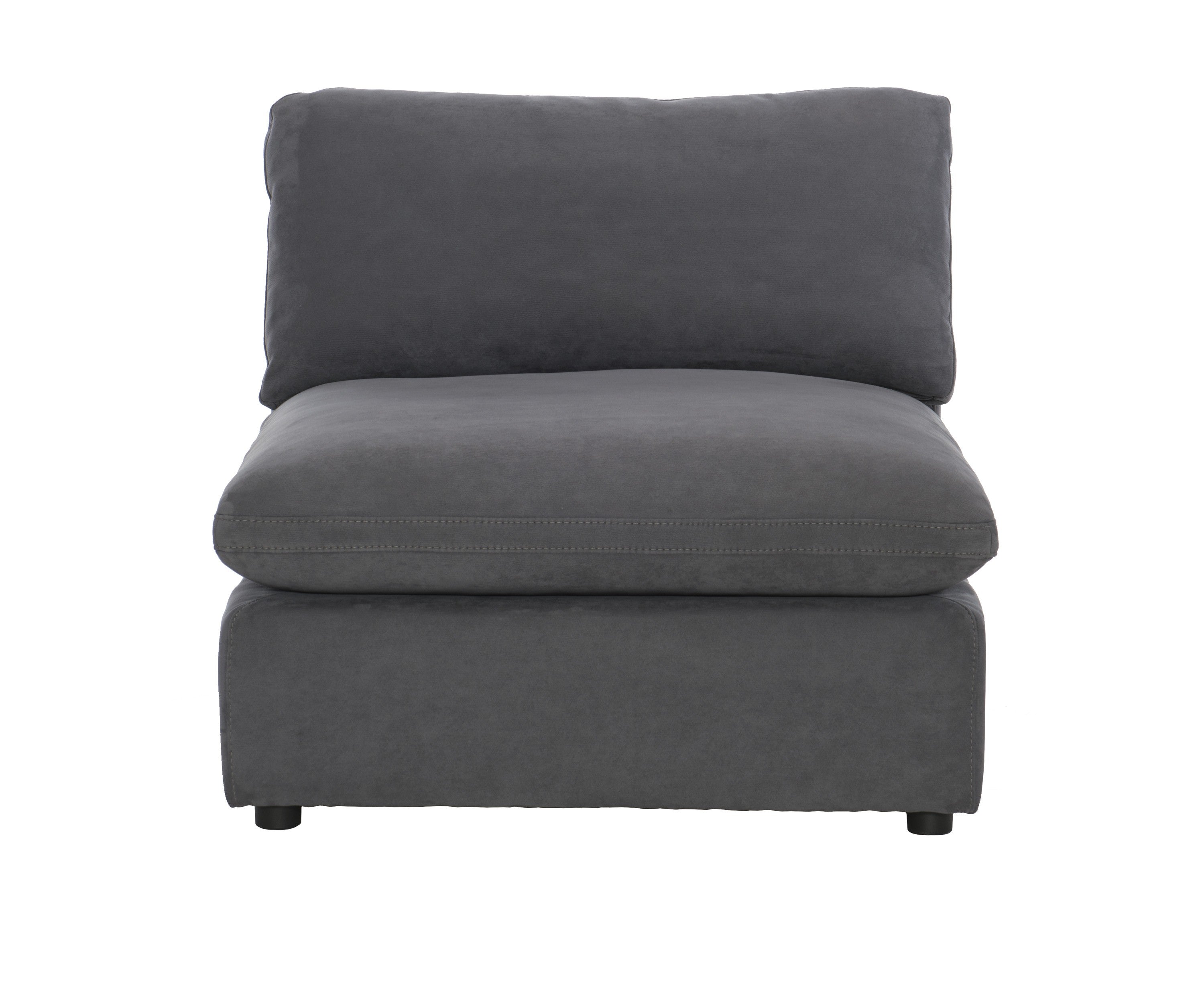 Guthrie Gray Modular 5-Piece Modular Sectional with Ottoman - 9546GY*5OT - Bien Home Furniture &amp; Electronics