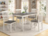 Brody White/Gray 5-Piece Dining Set - 2182SET-WH/GY - Bien Home Furniture & Electronics