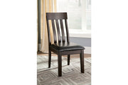 Haddigan Dark Brown Dining Chair, Set of 2 - D596-01 - Bien Home Furniture & Electronics