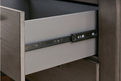 Hallanden Gray Dresser - B649-31 - Bien Home Furniture &amp; Electronics