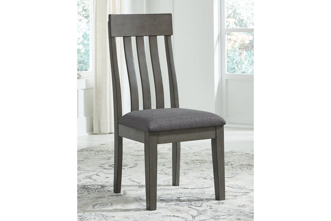 Hallanden Two-tone Gray Dining Chair, Set of 2 - D589-01 - Bien Home Furniture & Electronics