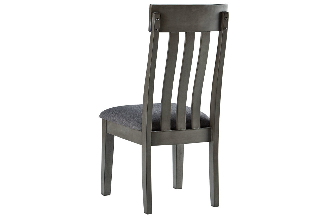 Hallanden Two-tone Gray Dining Chair, Set of 2 - D589-01 - Bien Home Furniture &amp; Electronics
