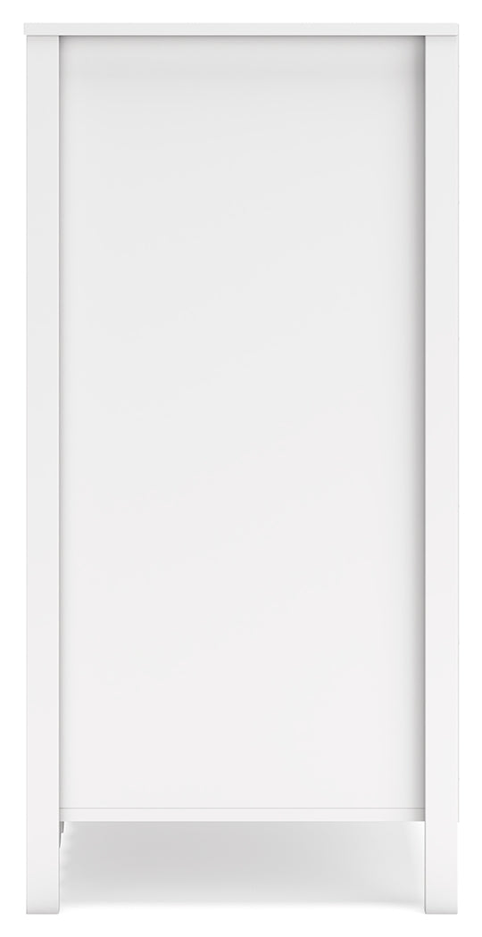Hallityn White Bookcase - EB1810-230 - Bien Home Furniture &amp; Electronics