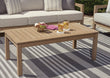 Hallow Creek Driftwood Outdoor Coffee Table - P560-701 - Bien Home Furniture & Electronics