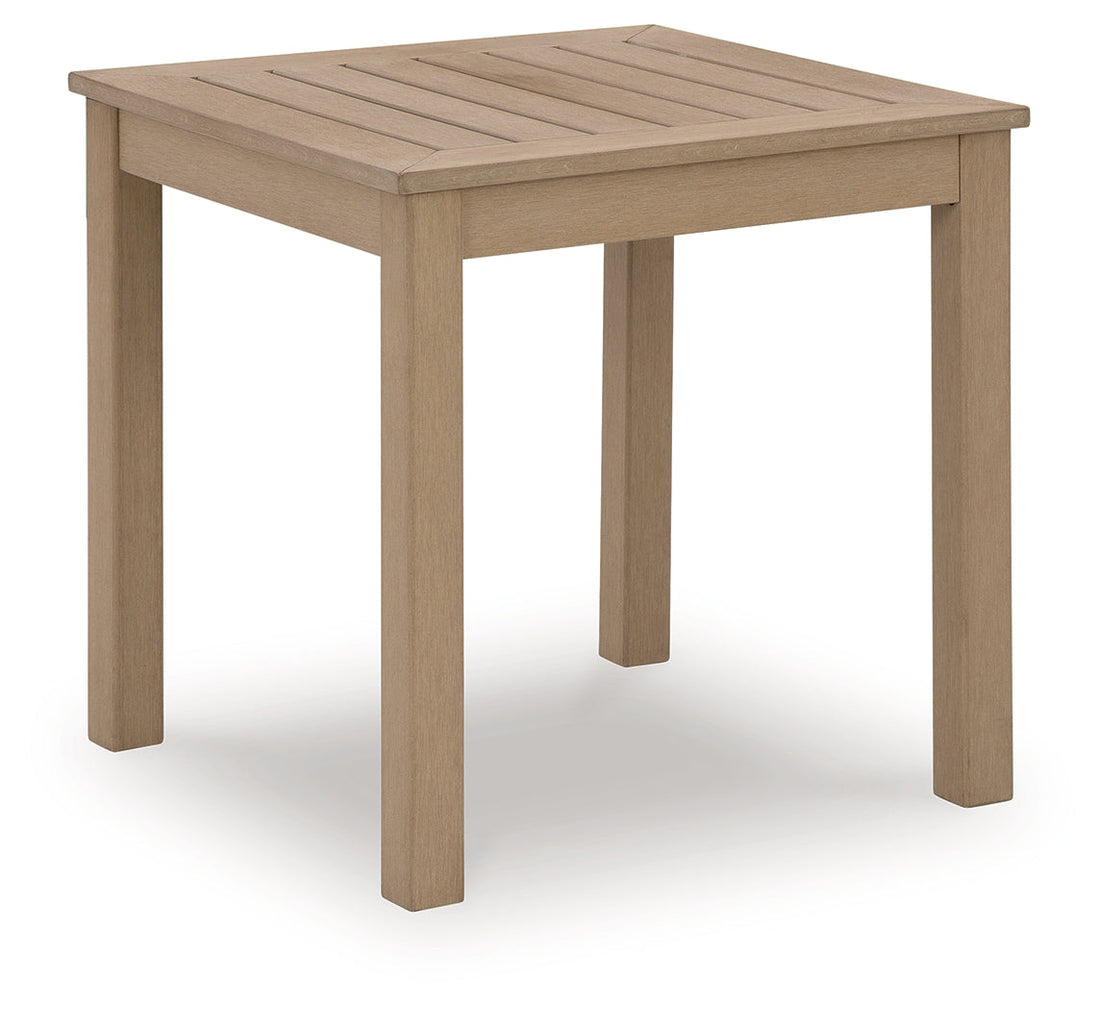 Hallow Creek Driftwood Outdoor End Table - P560-702 - Bien Home Furniture &amp; Electronics