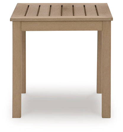 Hallow Creek Driftwood Outdoor End Table - P560-702 - Bien Home Furniture &amp; Electronics