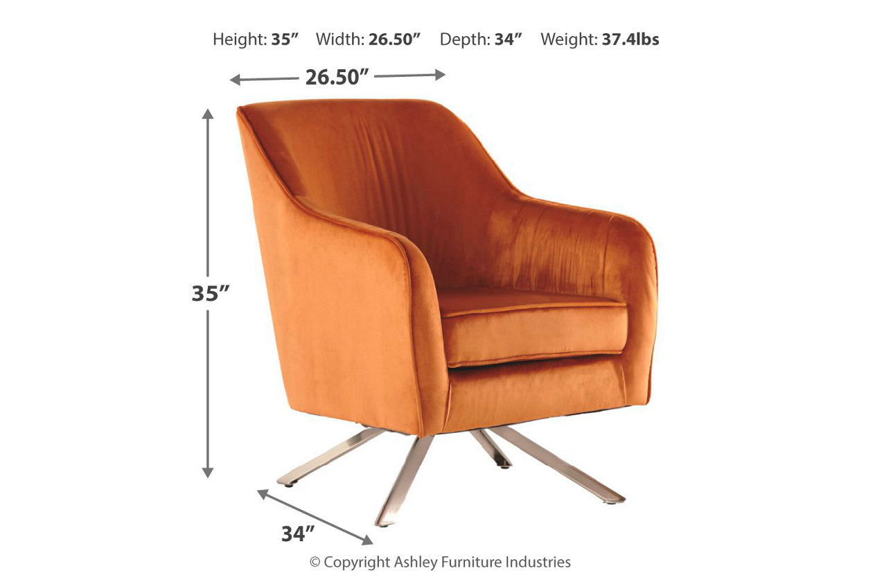 Hangar Rust Accent Chair - A3000174 - Bien Home Furniture &amp; Electronics