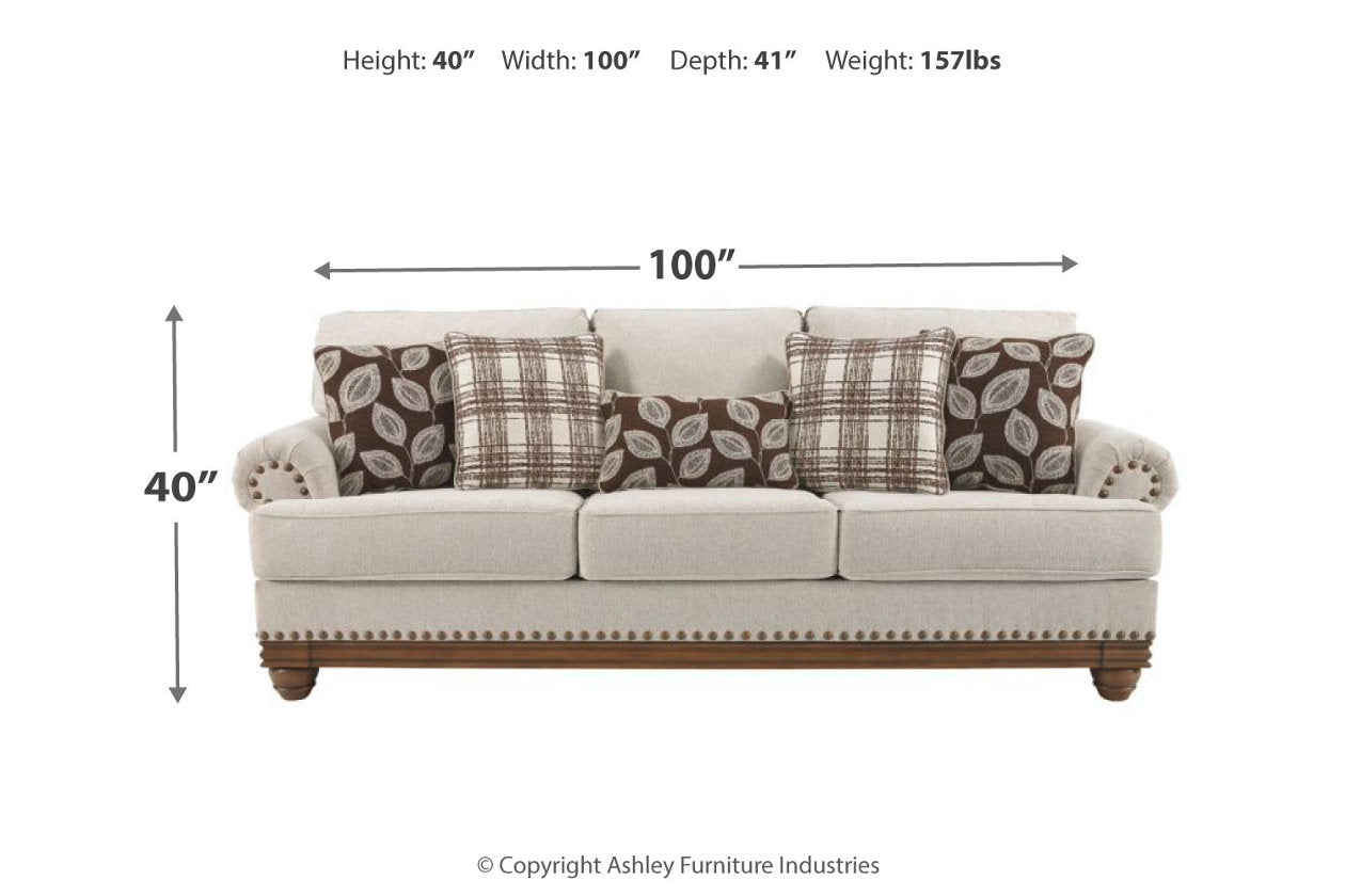 Harleson Wheat Sofa - 1510438 - Bien Home Furniture &amp; Electronics