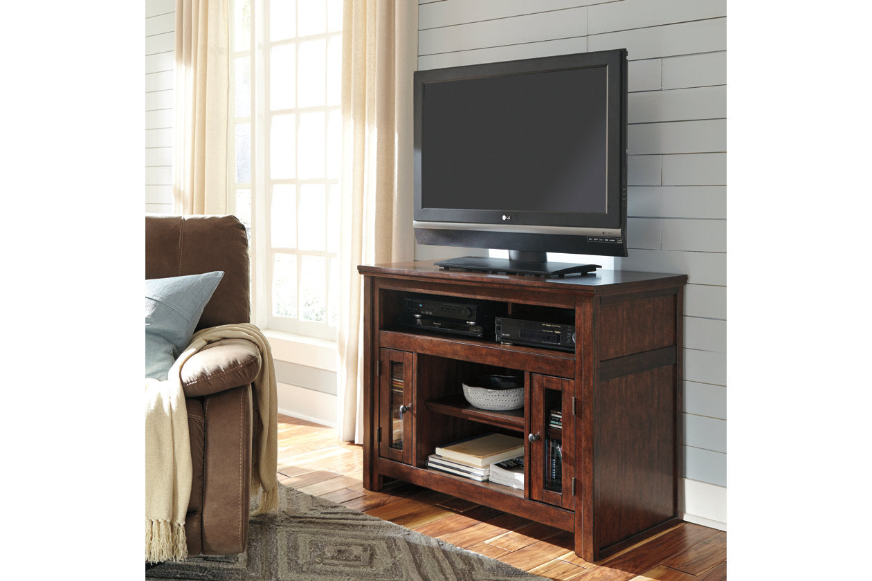Harpan Reddish Brown 42&quot; TV Stand - W797-18 - Bien Home Furniture &amp; Electronics