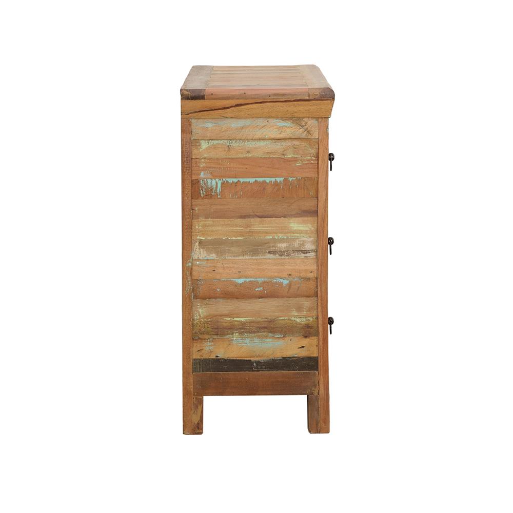 Harper Reclaimed Wood 4-Drawer Accent Cabinet - 950366 - Bien Home Furniture &amp; Electronics