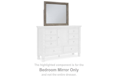 Harrastone Gray Bedroom Mirror - B816-36 - Bien Home Furniture &amp; Electronics
