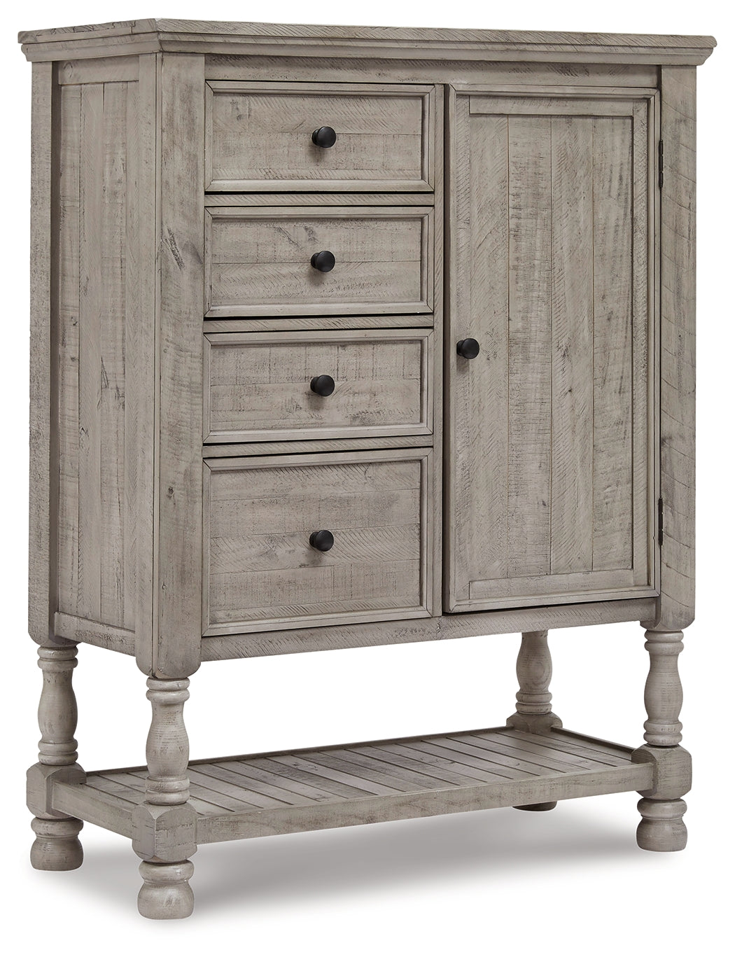 Harrastone Gray Door Chest - B816-48 - Bien Home Furniture &amp; Electronics